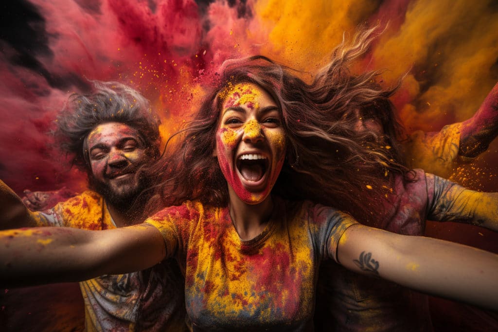 1. Holi, le festival des couleurs – Inde