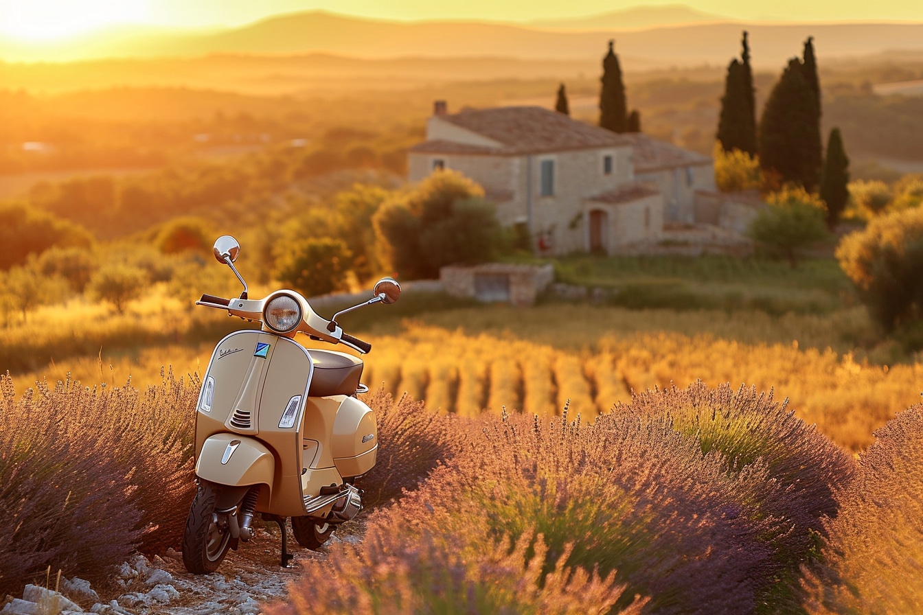 Découverte de la Provence en 4 jours : l’aventure inoubliable en Vespa